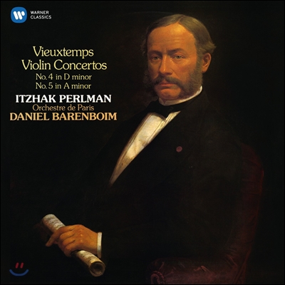 Itzhak Perlman 이차크 펄만 18집 - 비외탕: 바이올린 협주곡 4, 5번 (Vieuxtems: Violin Concertos No.4, No.5)