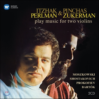 Itzhak Perlman 이차크 펄만 20집 - 모슈코프스키 / 쇼스타코비치 / 프로코피에프 / 바르톡: 두 대의 바이올린을 위한 작품 (Moszkowski / Shostakovich / Prokofiev / Bartok)