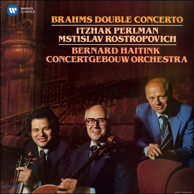 Itzhak Perlman / Mstislav Rostropovich / Bernard Haitink 이차크 펄만 22집 - 브람스: 이중협주곡 (1980) (Brahms: Double Concerto)