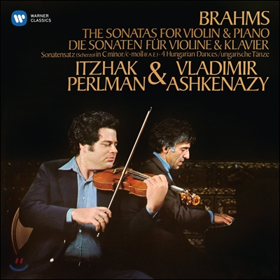 Itzhak Perlman / Vladimir Ashkenazy 이차크 펄만 35집 - 브람스: 바이올린 소나타, 헝가리 춤곡 (1985) (Brahms: Violin Sonatas)