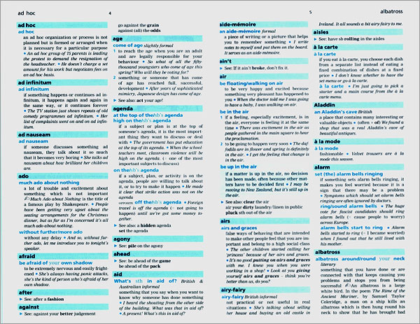 Cambridge Idioms Dictionary