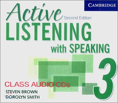 Active Listening with Speaking 3 : Class Audio CD (2nd Edition)