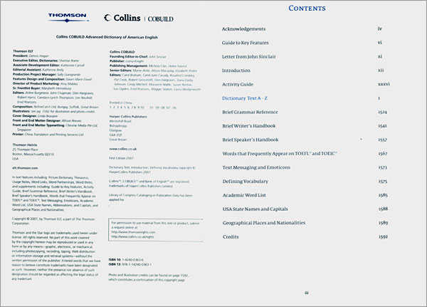 Collins Cobuild Advanced Dictionary of American English with CD-ROM