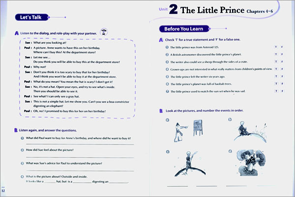 Extensive Read Write Grade 4-3 : The Little Prince Work Book