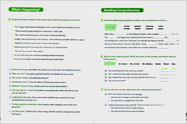 Extensive Read Write Grade 3-3 : The Secret Garden Work Book