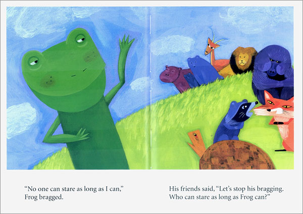 Why the Frog Has Big Eyes