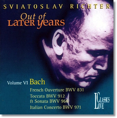 Sviatoslav Richter 바흐: 프랑스 서곡, 토카타 (Bach : French Overture, Toccata) 스비아토슬라브 리히터 말기 실황 공연 6집