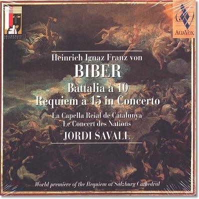 Jordi Savall 비버: 바탈리아, 레퀴엠 (Biber: Battalia a 10 & Requiem a 15) 조르디 사발