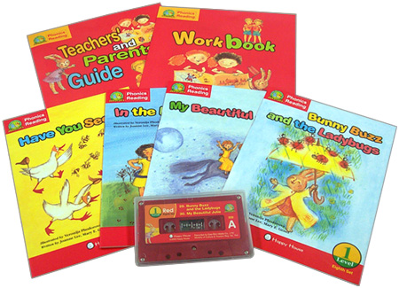 Jack and Jill's Phonics Reading Level 1, 8th Set