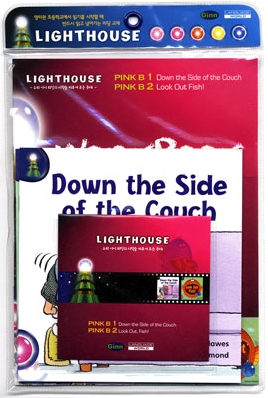 Lighthouse Pink B 1,2 : Down the Side of the Couch / Look Out Fish! (Book+CD)