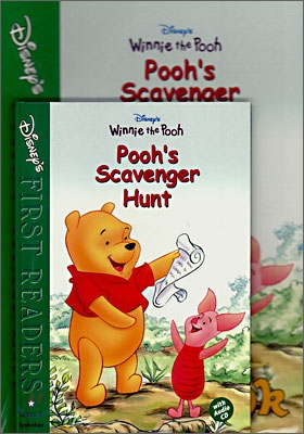 Disney&#39;s First Readers Level 1 : Pooh&#39;s Scavenger Hunt - Winnie the Pooh (Storybook 1권 + Workbook 1권 + Audio CD 2장)