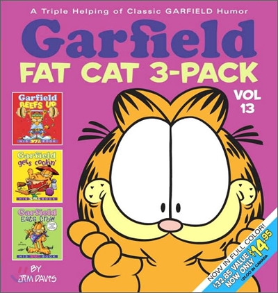 Garfield Fat Cat 3-Pack #13: A Triple Helping of Classic Garfield Humor (Paperback, Colorized)