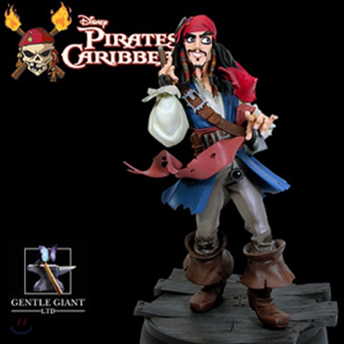 캐리비안의 해적: Jack Sparrow Animated Maquette