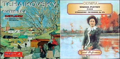 Evgeny Svetlanov / Mikhail Pletnev 차이코프스키: 사계 [피아노 독주 버전 + 관현악 버전] (P. Tchaikovsky: The Seasons, Op. 37b)