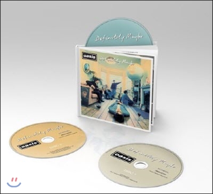 [중고] Oasis / Definitely Maybe (3CD Digipack/수입)