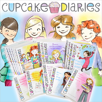 [영어원서] Cupcake Diaries #1-25 챕터북 세트 (Paperback)