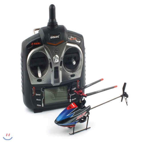 [레프리카]D2 2.4GHz 4채널 Single Rotor RC 헬리콥터 (UD898022D2)