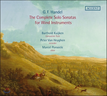 Barthold Kuijken / Marcel Ponseele 헨델: 목관 소나타 전곡 (Handel: The Complete Solo Sonatas for Wind Instruments)