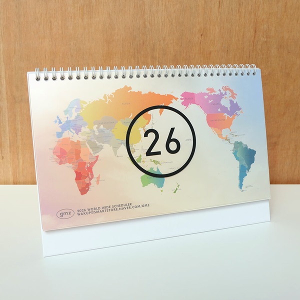 건망증GMZ 2026 wws 탁상용 캘린더