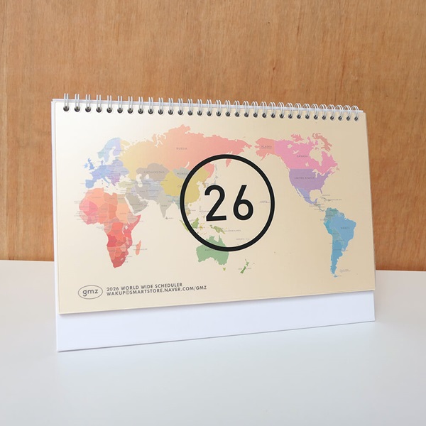 건망증GMZ 2026 wws 탁상용 캘린더