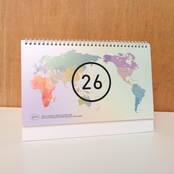 건망증GMZ 2026 wws 탁상용 캘린더