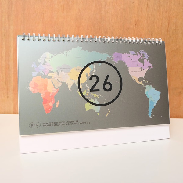 건망증GMZ 2026 wws 탁상용 캘린더