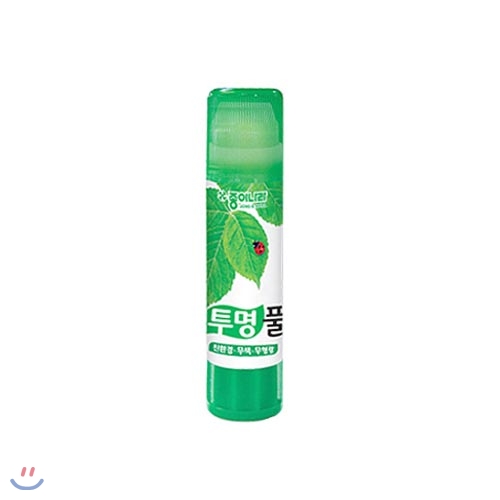 종이나라 1400투명풀(35g)  1갑(12개입)  고체풀 친환경투명