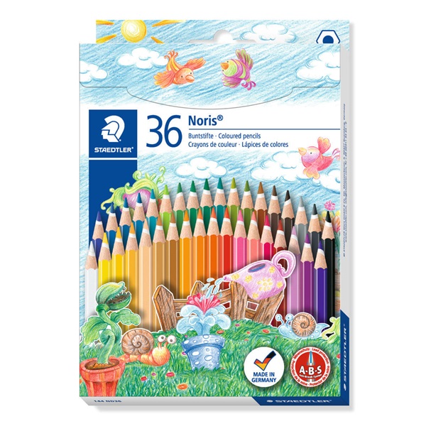 스테들러 노리스클럽 36색 일반 색연필세트 144ND36