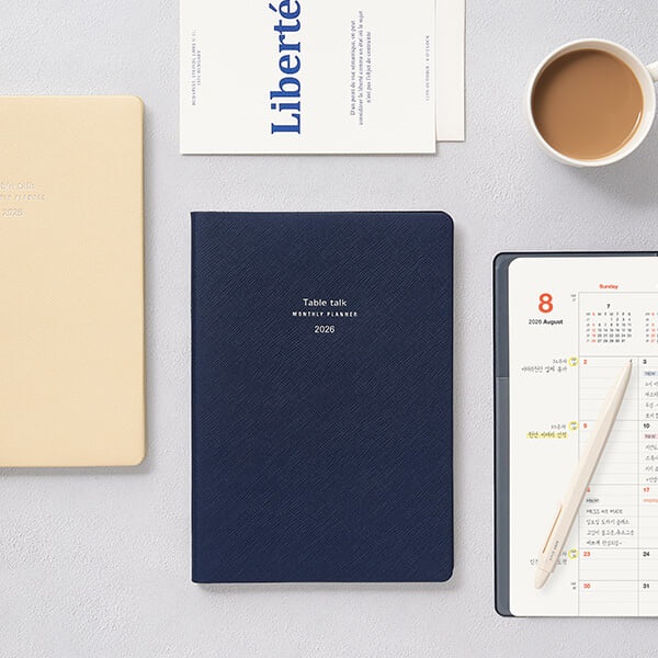 (2026 날짜형) 먼슬리 플래너 2026 A5_월간 다이어리 스케쥴러