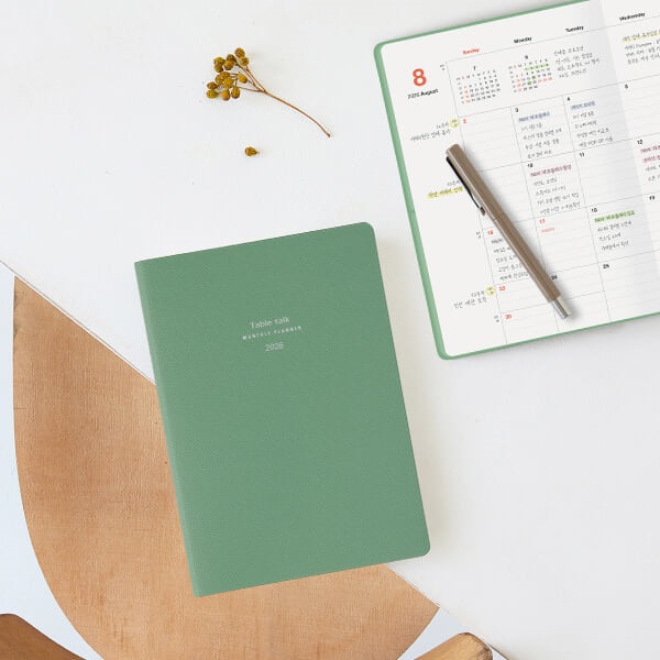 (2026 날짜형) 먼슬리 플래너 2026 A5_월간 다이어리 스케쥴러
