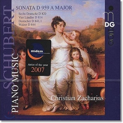 슈베르트 : 피아노 소나타 D 959, 피아노를 위한 춤곡 모음 - 크리스티안 자하리아스