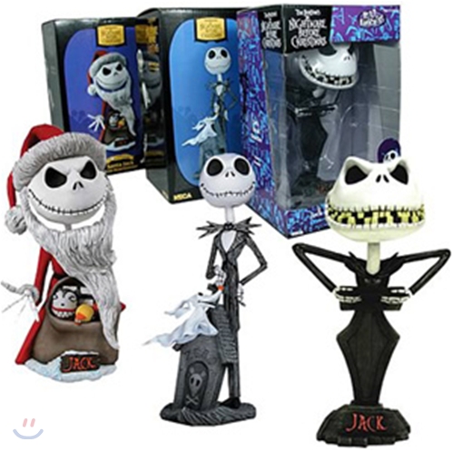 크리스마스의 악몽: NBX Jack Skellington Extreme head Knocker Set