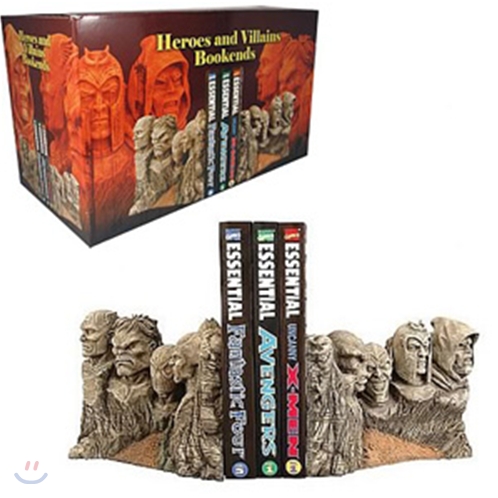 Marvel Heroes &amp; Villains Bookends