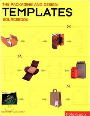 The Packaging and Design Templates Sourcebook (Paperback, CD-ROM)