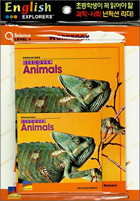 English Explorers Science Level 1-05 : Discover Animals (Book+Workbook)