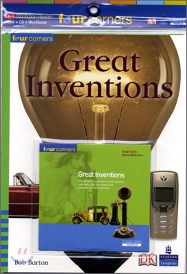 Four Corners Early #21 : Great Inventions (Book+CD+Workbook)