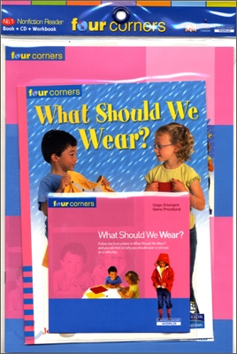 Four Corners Emergent #38 : What Should We Wear? (Book+CD+Workbook)