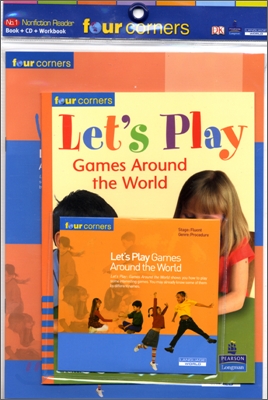 Four Corners Fluent #54 : Let&#39;s Play Games Around the World (Book+CD+Workbook)