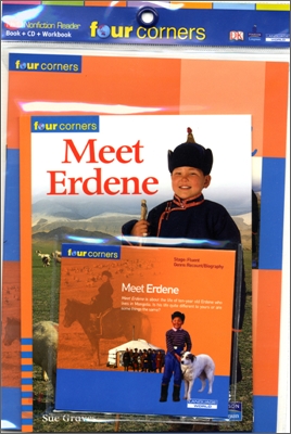Four Corners Fluent #55 : Meet Erdene (Book+CD+Workbook)