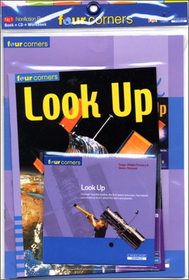 Four Corners Middle Primary A #71 : Look Up (Book+CD+Workbook)