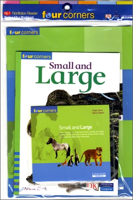 Four Corners Early #37 : Small and Large (Book+CD+Workbook)