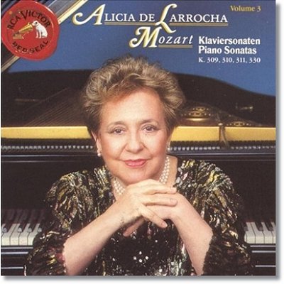 Alicia de Larrocha 모차르트: 피아노 소나타 7 8 9 10번 - 알리시아 데 라로차 ((Mozart: Piano Sonata K.309, 310, 311, 330)