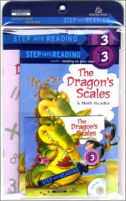 Step Into Reading 3 : The Dragon's Scales - A Math Reader (Book+CD+Workbook)