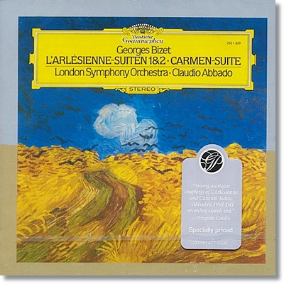 claudio Abbado 비제 : 아를르의 여인 모음곡, 카르멘 모음곡 - 아바도