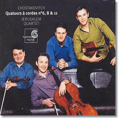 Jerusalem Quartet 쇼스타코비치: 현악 4중주 6번, 8번, 11번 - 예루살렘 사중주단