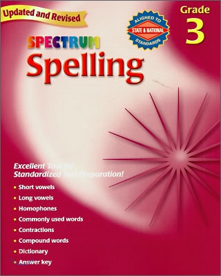 [Spectrum] Spelling, Grade 3 (2007 Edition)