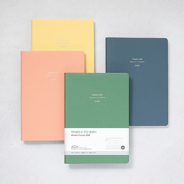[예스24배송](2026 날짜형) 위클리 플래너 2026 A5_주간 다이어리 스케쥴러