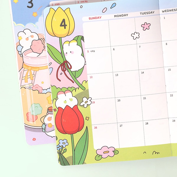2026 보니 다이어리 (날짜형)
