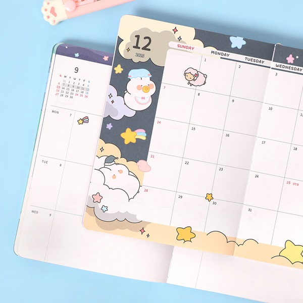 2026 보니 다이어리 (날짜형)