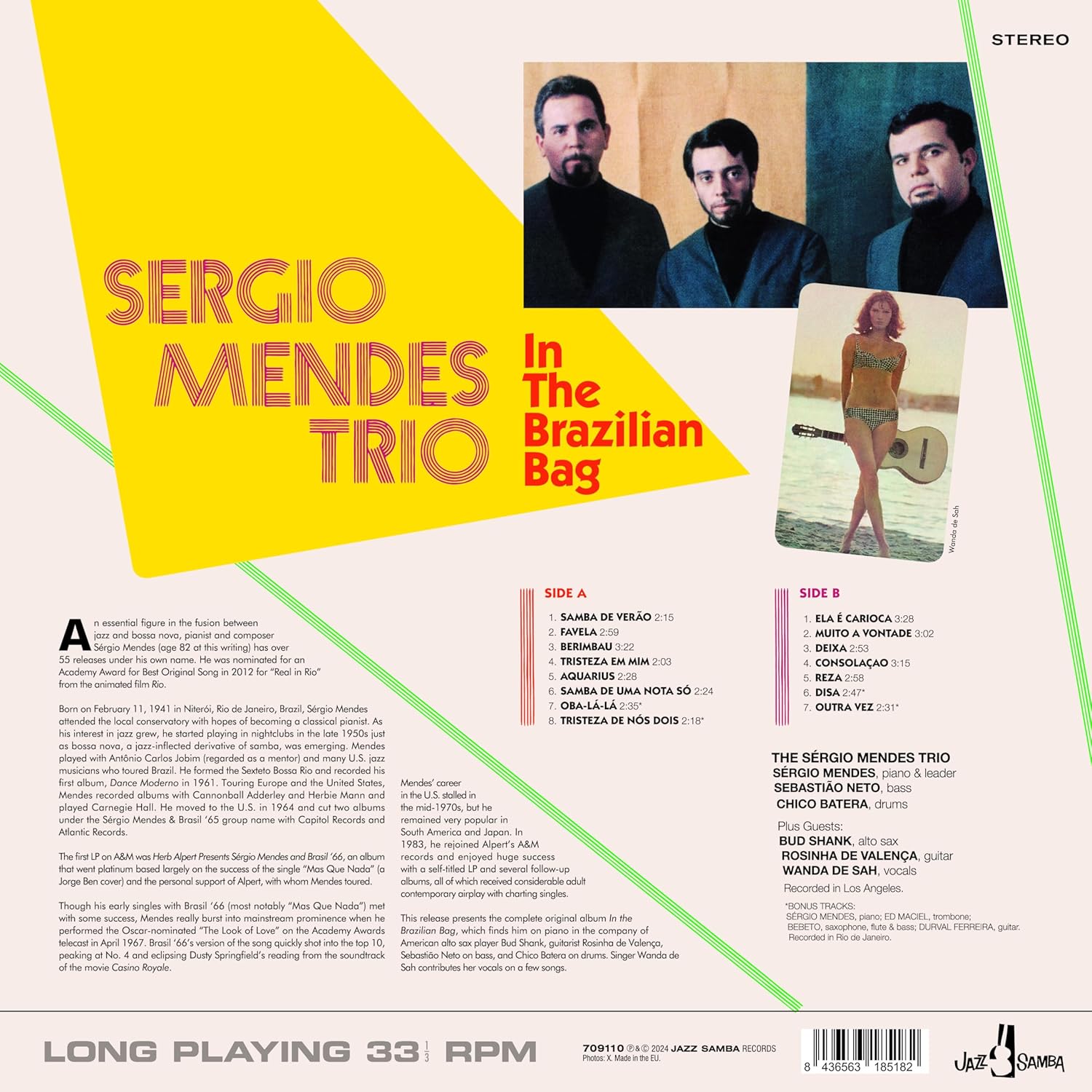 Sergio Mendes (세르지오 멘데스) - In The Brazilian Bag [LP]